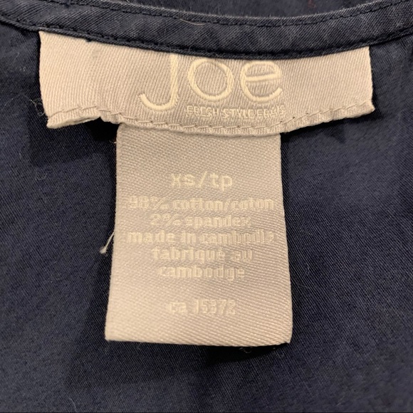 Navy ruffle dress - Picture 4 of 6